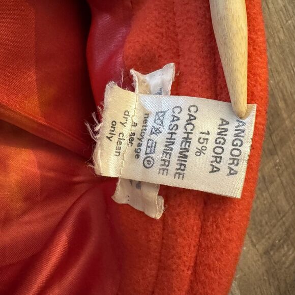 Vintage Dejac Wool Cashmere Coat Size Large - Picture 5 of 16